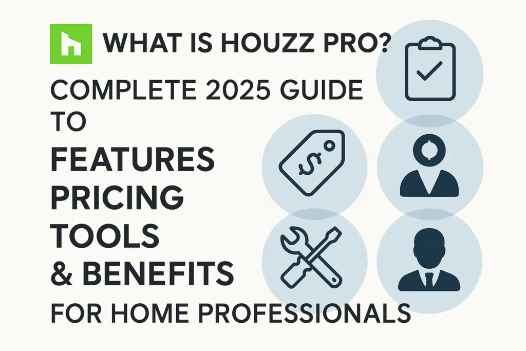 What Is Houzz Pro? Complete 2025 Guide to Features Pricing Tools & Benefits for Home Professionals