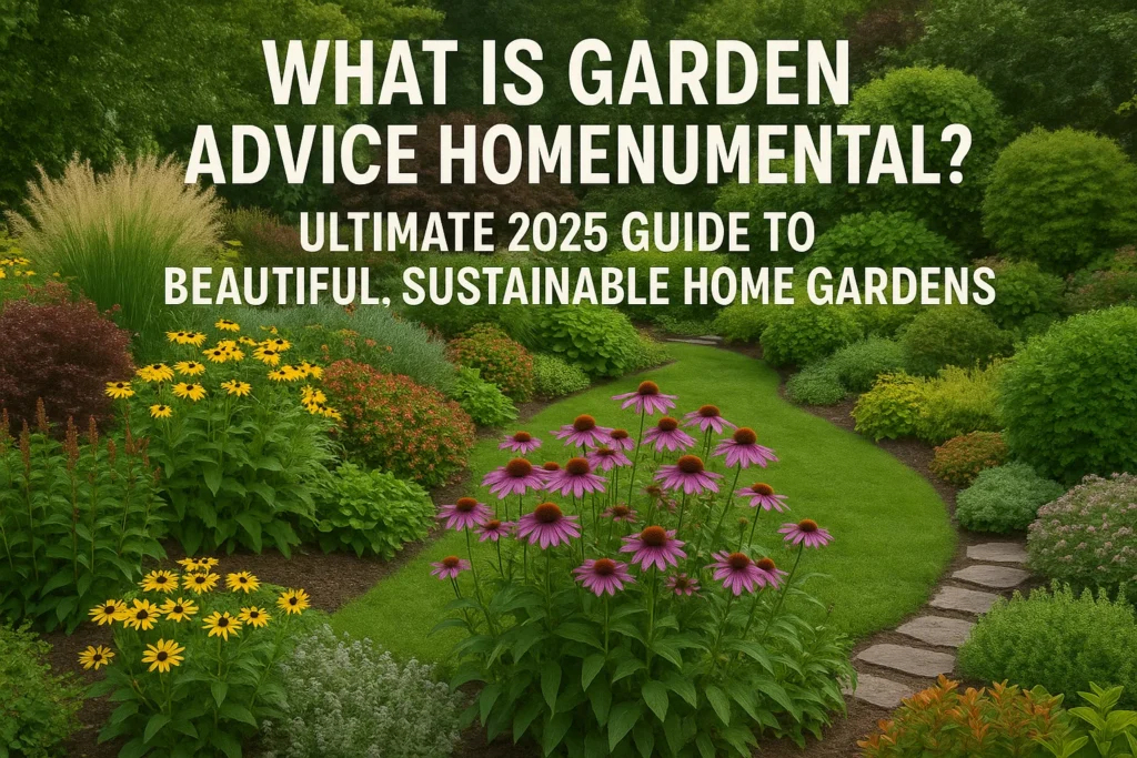What Is Garden Advice Homenumental? Ultimate 2025 Guide to Beautiful Sustainable Home Gardens