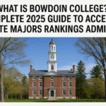 What Is Bowdoin College? Complete 2025 Guide to Acceptance Rate Majors Rankings Admissions