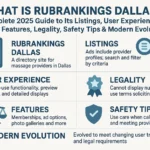 What Is RubRankings Dallas? Complete 2025 Guide to Its Listings User Experience Features Legality Safety Tips Modern Evolution