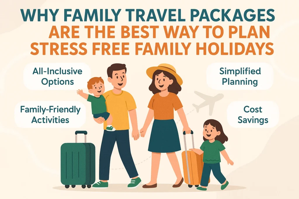 Why Family Travel Packages Are the Best Way to Plan Stress Free Family Holidays