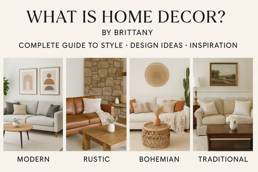 What Is Home Decor by Brittany? Complete Guide to Style Design Ideas Inspiration