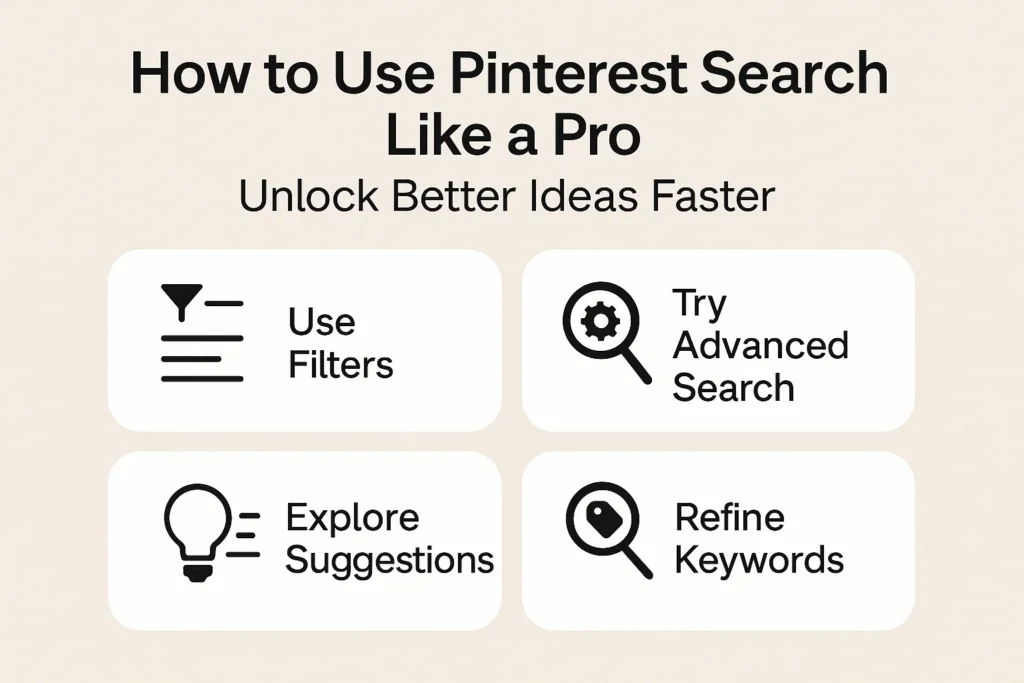 How to Use Pinterest Search Like a Pro: Unlock Better Ideas Faster