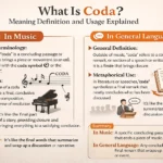 What Is Coda? Meaning Definition and Usage Explained