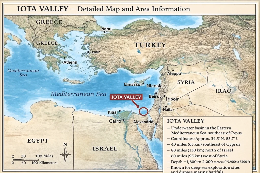 Where Is Iota Valley? Detailed Map and Area Information