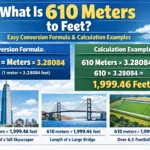 What Is 610 Meters to Feet? Easy Conversion Formula Calculation Examples