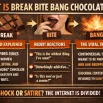 What Is Break Bite Bang Chocolate? Reddit Reactions Meaning and Viral Truth