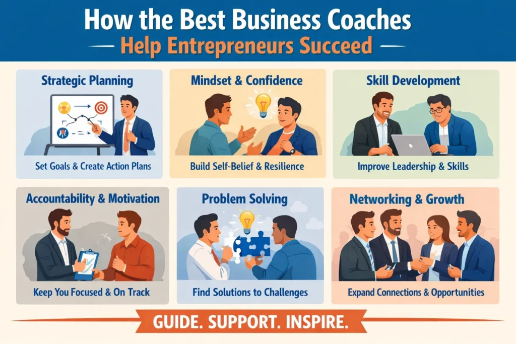 How the Best Business Coaches Help Entrepreneurs Succeed