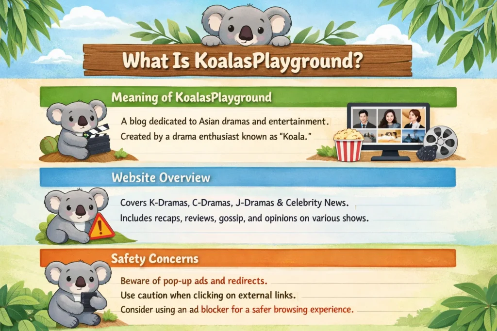 What Is KoalasPlayground? Meaning Website Overview and Safety Concerns