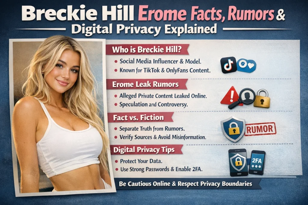 What Is Breckie Hill Erome Facts Rumors and Digital Privacy Explained