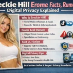 What Is Breckie Hill Erome Facts Rumors and Digital Privacy Explained