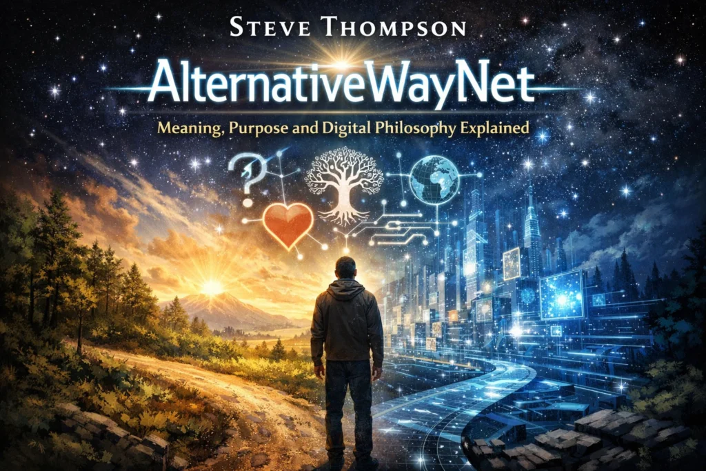 SteveThompson AlternativeWayNet: Meaning Purpose and Digital Philosophy Explained