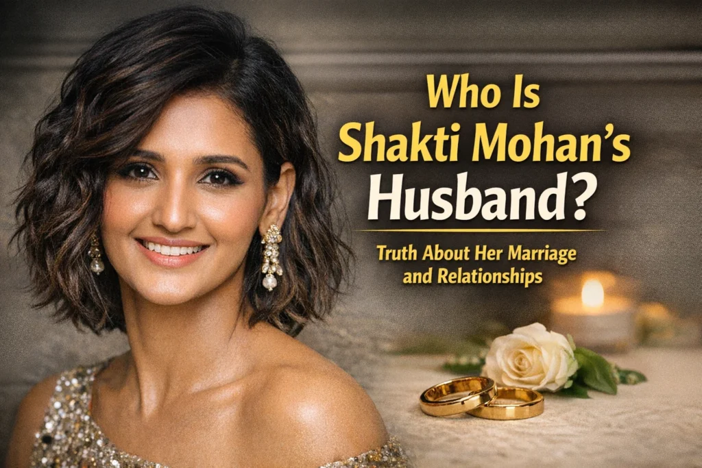 Who Is Shakti Mohan’s Husband? Truth About Her Marriage and Relationships