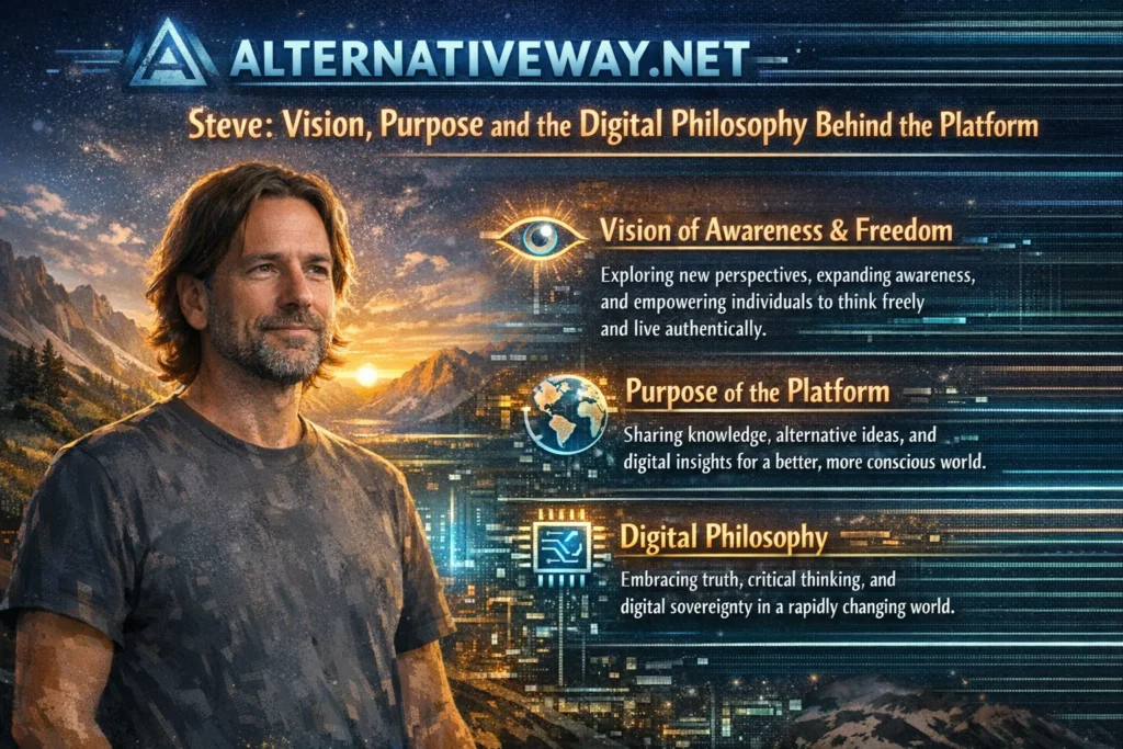 Alternativeway.net Steve: Vision Purpose and the Digital Philosophy Behind the Platform