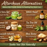 Aftershave Alternatives: Natural Skin Friendly Options for Soothing Post Shave Care