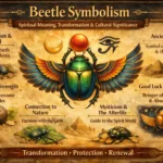 Beetle Symbolism: Spiritual Meaning Transformation and Cultural Significance