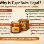 Why Is Tiger Balm Illegal? Laws Ingredients and Safety Concerns Explained