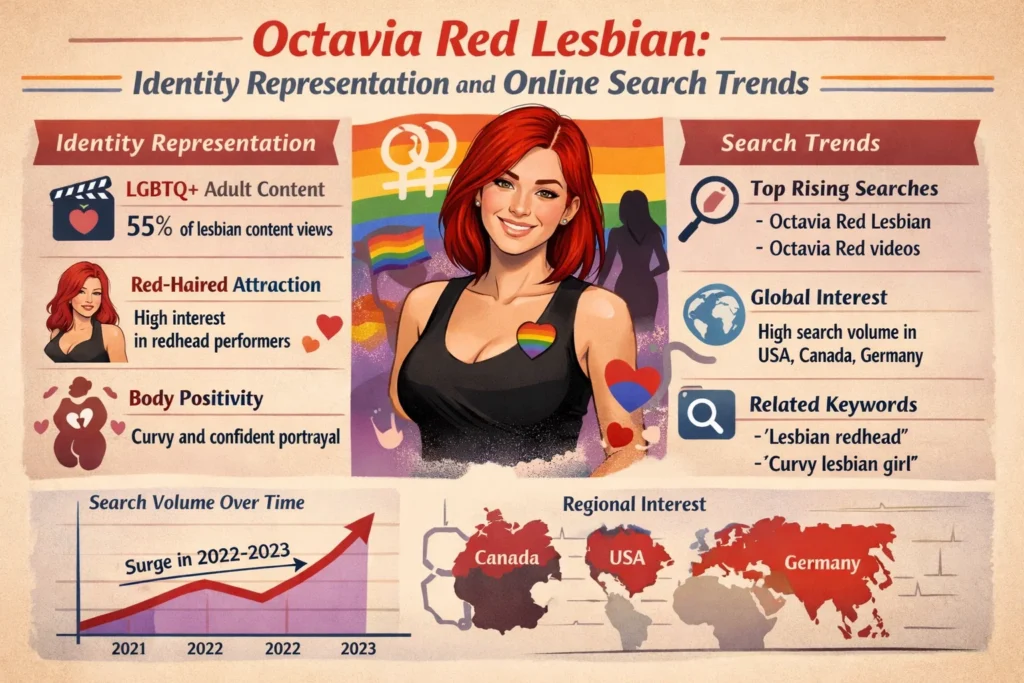 Octavia Red Lesbian: Identity Representation and Online Search Trends