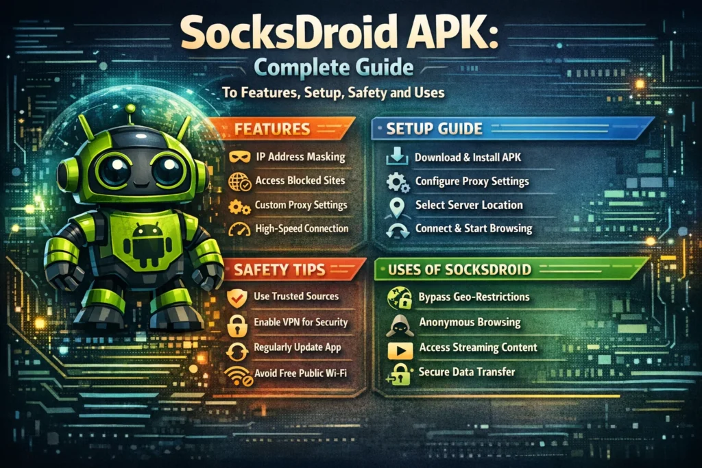 SocksDroid APK: Complete Guide to Features Setup Safety and Uses