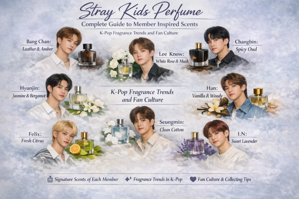 Stray Kids Perfume: Complete Guide to Member Inspired Scents K Pop Fragrance Trends and Fan Culture