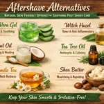 Aftershave Alternatives: Natural Skin Friendly Options for Soothing Post Shave Care