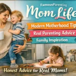 Mom Life FamousParenting Modern Motherhood Tips Real Parenting Advice and Family Inspiration