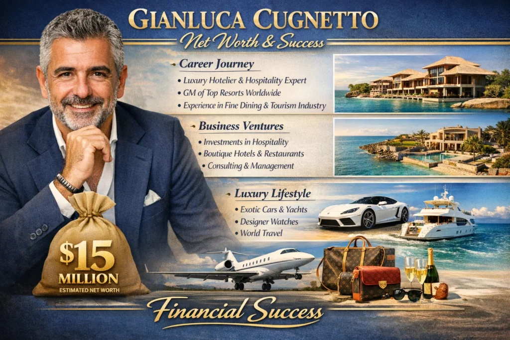 Gianluca Cugnetto Net Worth: Career Journey Business Ventures Luxury Lifestyle and Financial Success
