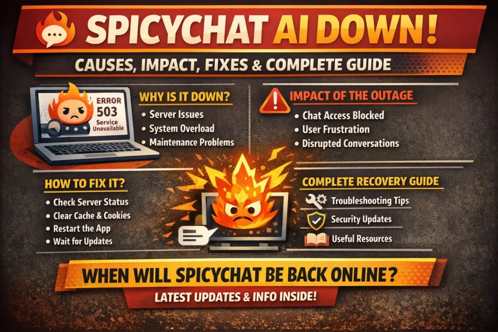 Spicy Chat AI Down Causes Impact Fixes and Complete Guide