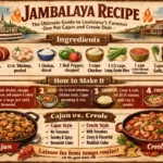 Jambalaya Recipe The Ultimate Guide to Louisiana’s Famous One Pot Cajun and Creole Dish