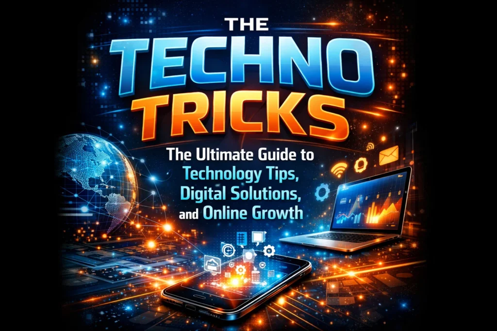The Techno Tricks The Ultimate Guide to Technology Tips Digital Solutions and Online Growth