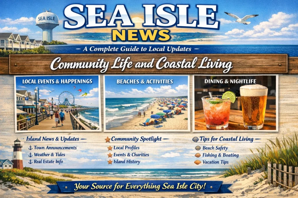 Sea Isle News A Complete Guide to Local Updates Community Life and Coastal Living