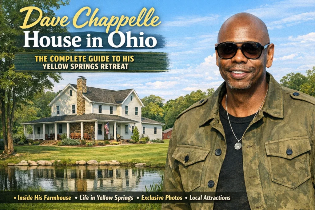 Dave Chappelle House in Ohio The Complete Guide to His Yellow Springs Retreat