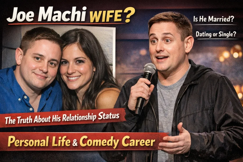 Joe Machi Wife The Truth About His Relationship Status Personal Life and Comedy Career